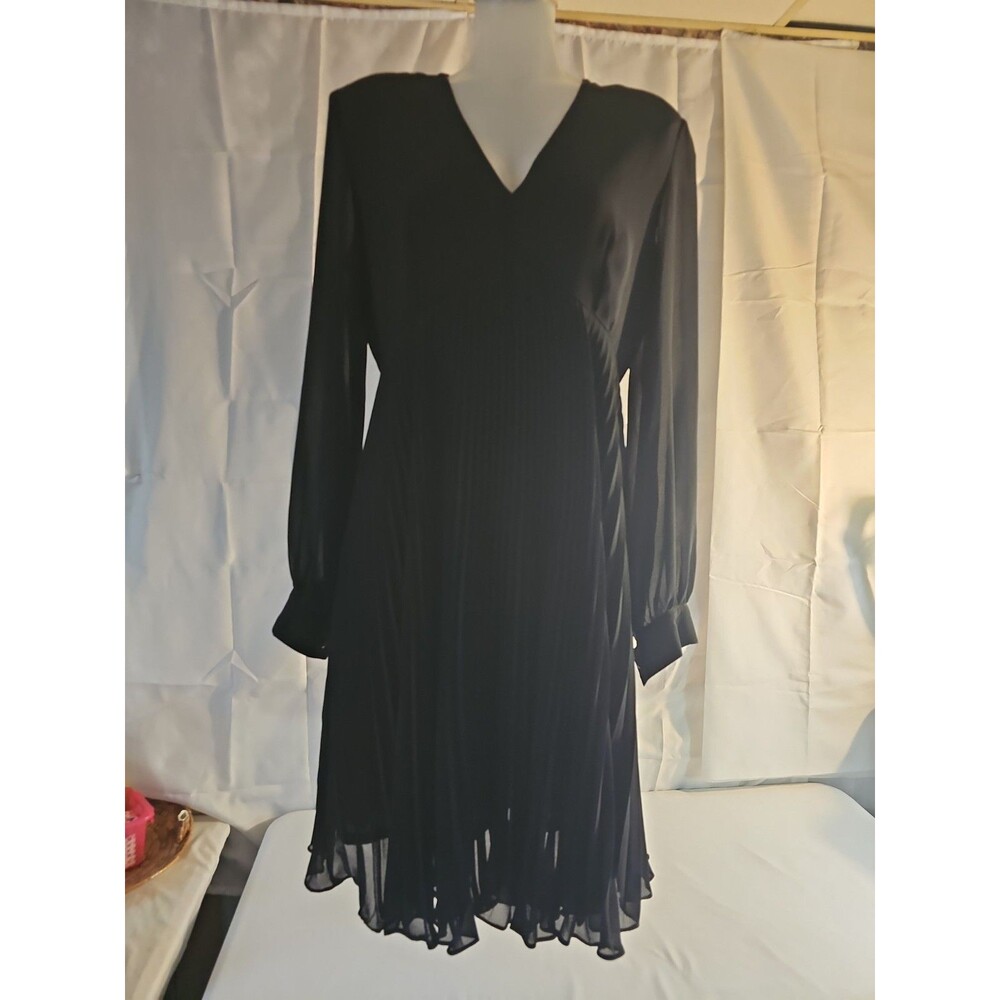 Vintage chetta b sherrie bloom peter noviello black dress size 10